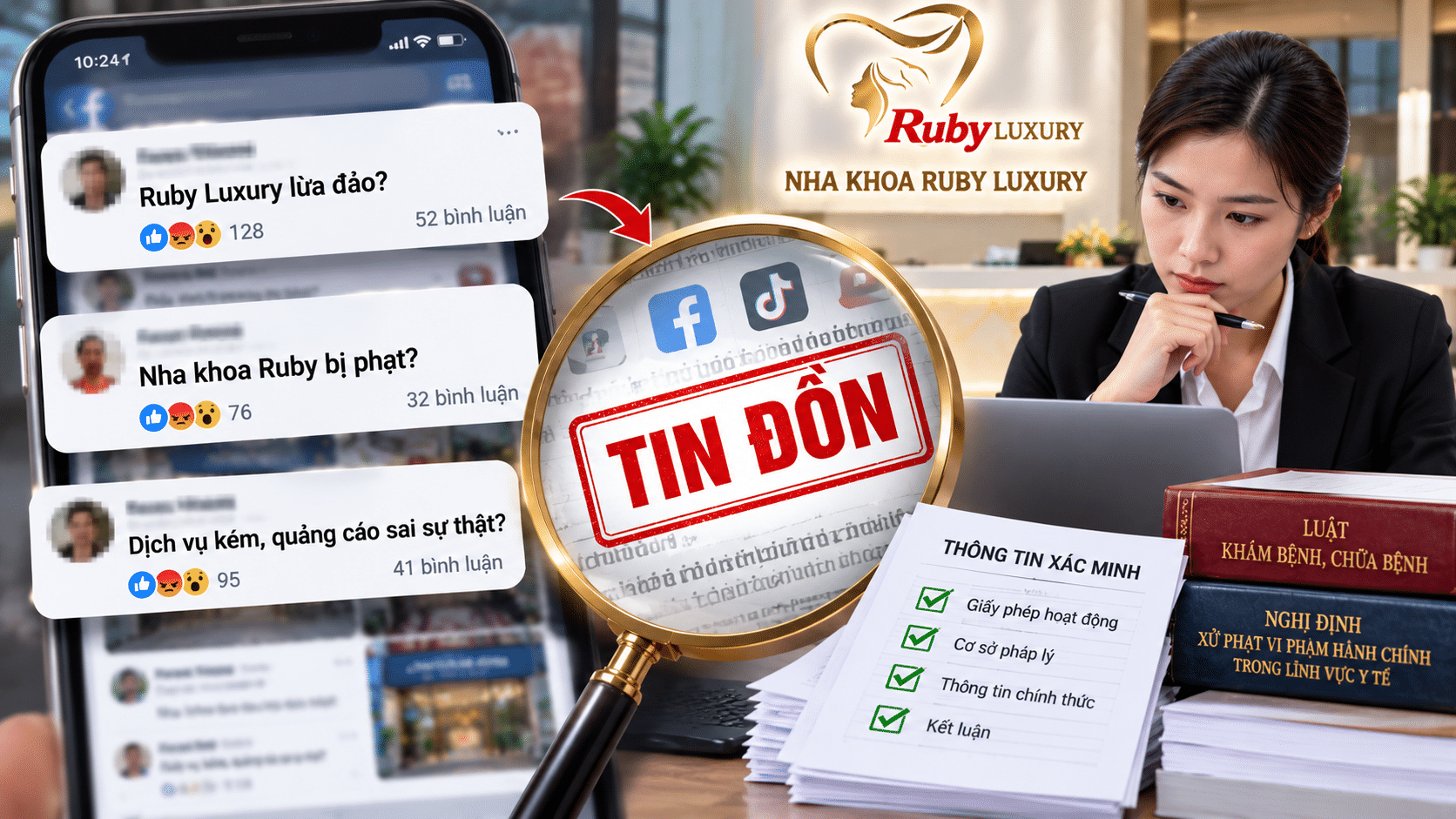 Phân tích các cáo buộc về Ruby Luxury lừa đảo trên mạng xã hội