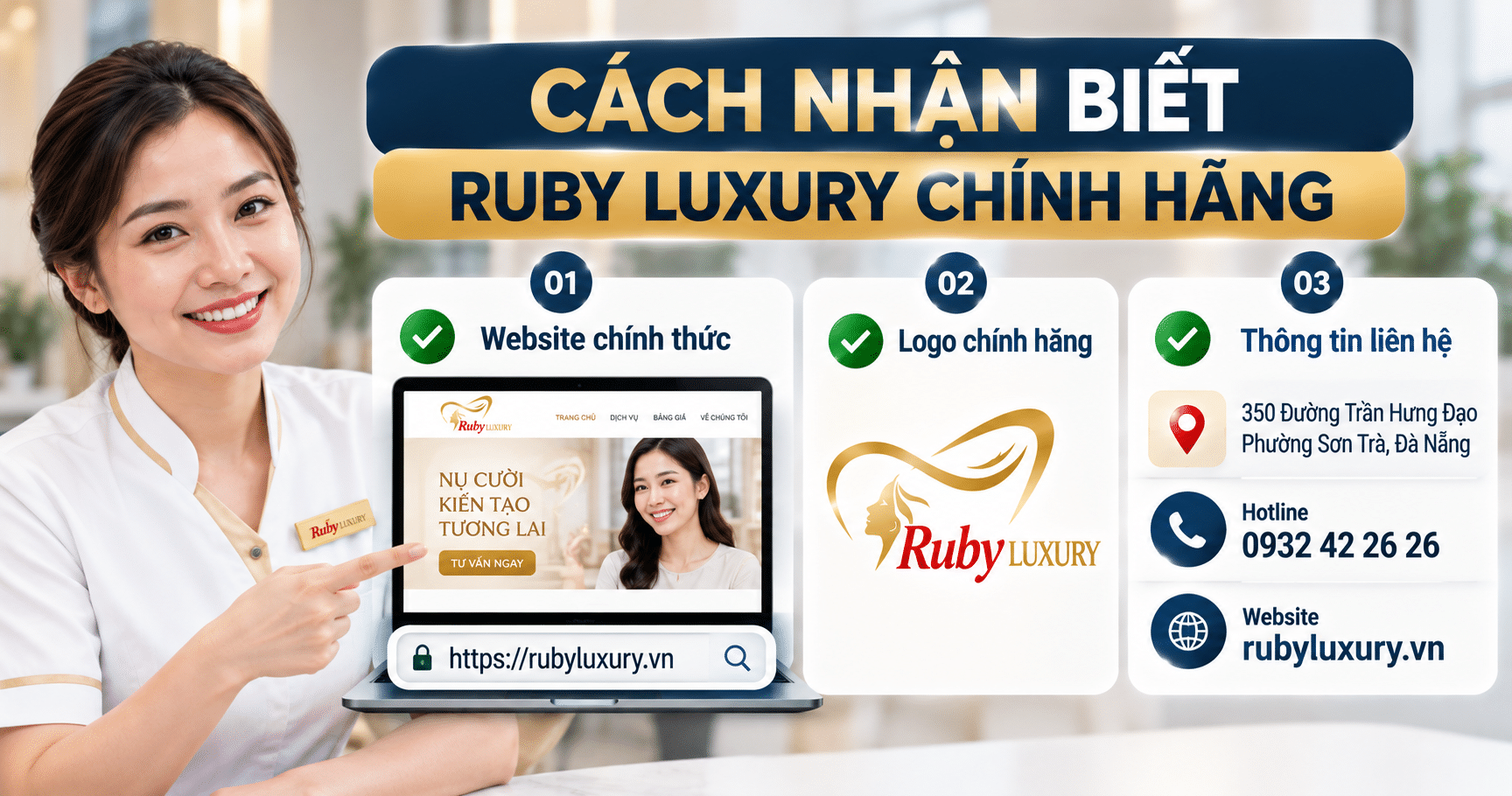 Hướng Dẫn Nhận Biết Ruby Luxury Chính Hãng