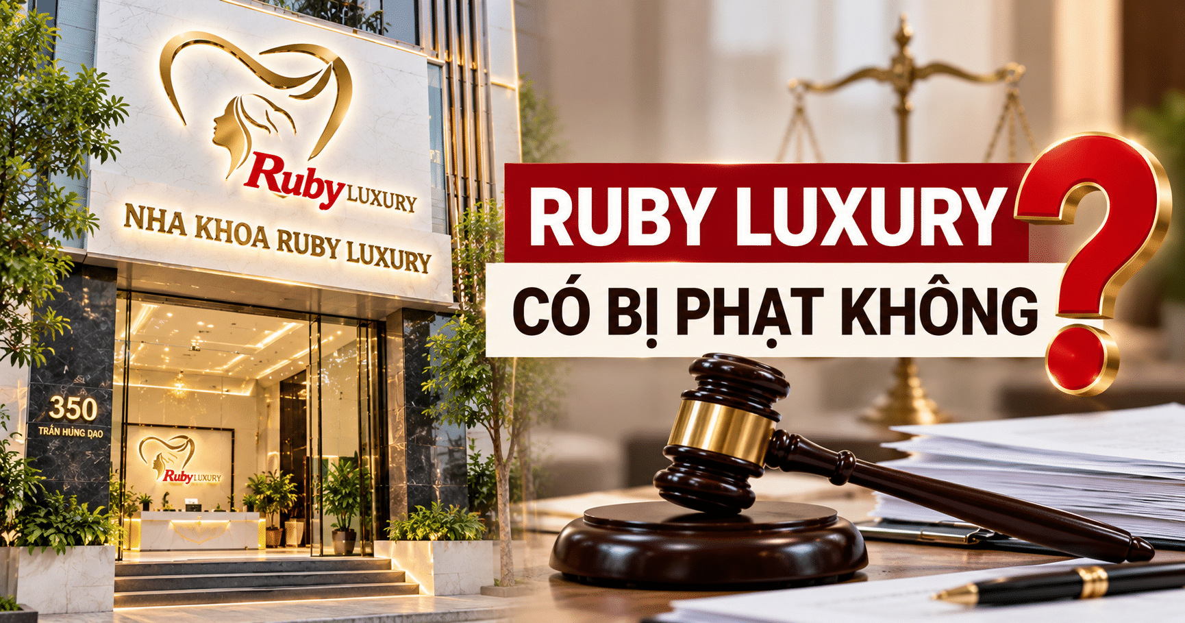 Ruby Luxury Có Bị Phạt Không? Sự Thật Về Các Quyết Định Xử Phạt Liên Quan Đến Nha Khoa Ruby Luxury
