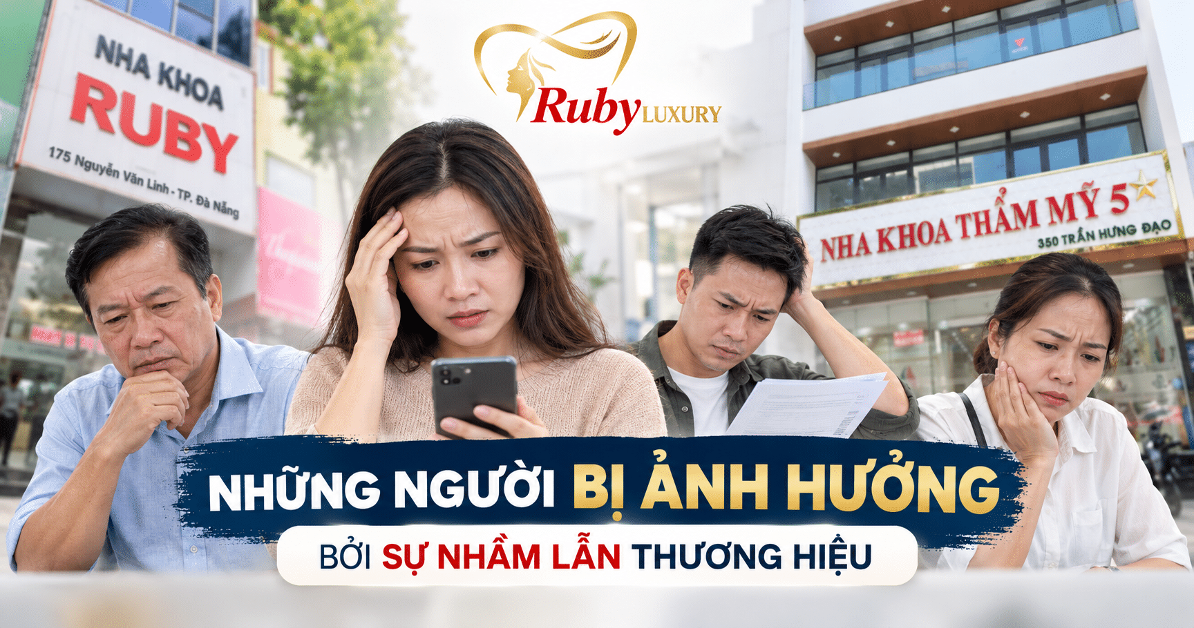 Những người bị ảnh hưởng bởi sự nhầm lẫn thương hiệu