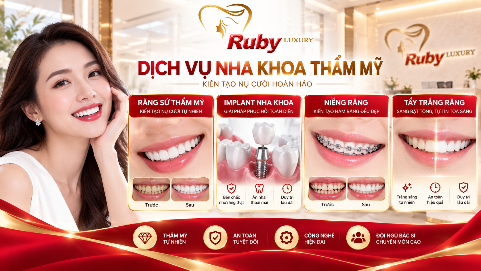 Nụ Cười Sang Trọng Ruby Luxury